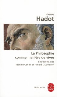 Front cover_La philosophie comme manière de vivre