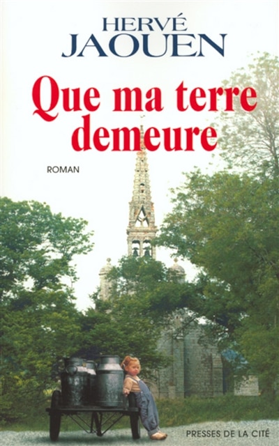 Couverture_Que ma terre demeure