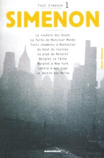 Front cover_Tout Simenon, Vol. 1