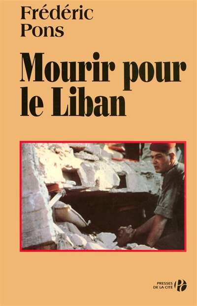 Front cover_Mourir pour le Liban