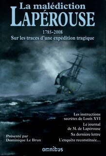 Front cover_La malédiction Lapérouse : 1785-2008 : sur les traces d'une expédition tragique