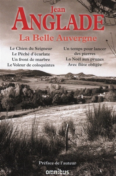 Front cover_La belle Auvergne
