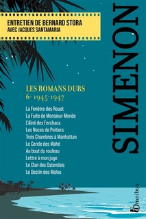 Front cover_Les romans durs, Vol. 6. 1945-1947
