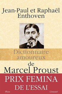 Front cover_Dictionnaire amoureux de Marcel Proust