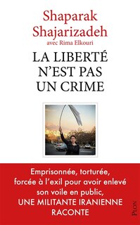 Front cover_La liberté n'est pas un crime