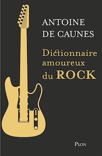 Front cover_Dictionnaire amoureux du rock