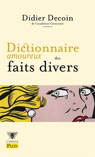 Front cover_Dictionnaire amoureux des faits divers