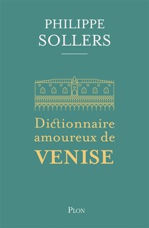 Front cover_Dictionnaire amoureux de Venise