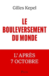Front cover_Le bouleversement du monde : l'après 7 octobre