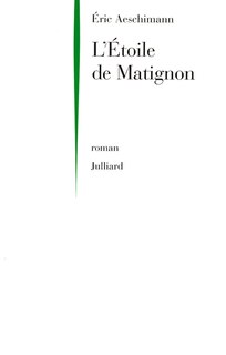 Couverture_L'étoile de Matignon