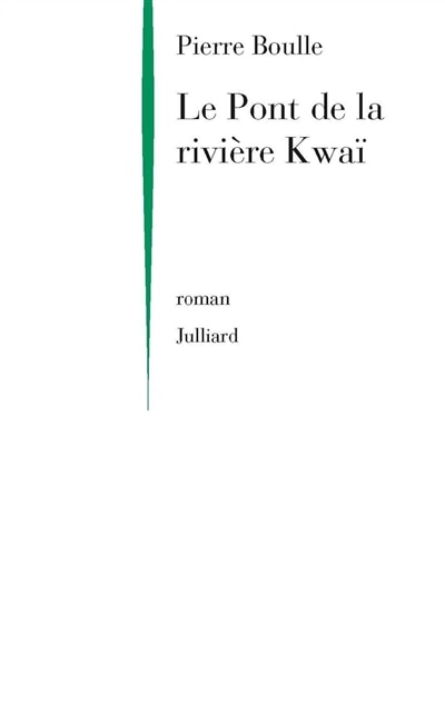 Front cover_Le pont de la rivière Kwaï