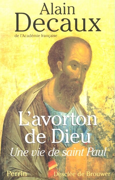 Front cover_AVORTON DE DIEU -VIE SAINT-PAUL