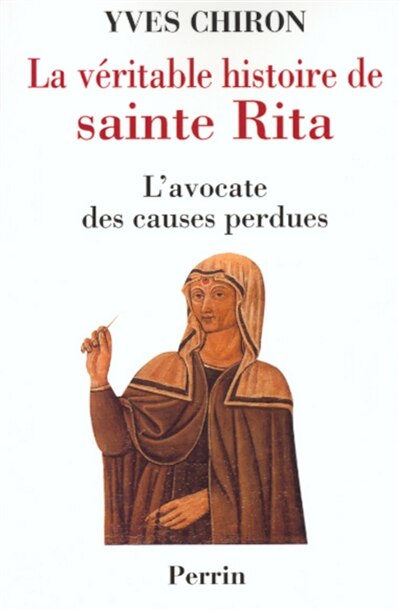 Couverture_La véritable histoire de sainte Rita
