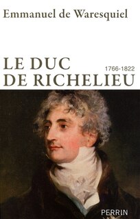 Front cover_Le duc de Richelieu