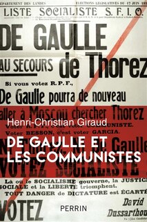Front cover_De Gaulle et les communistes