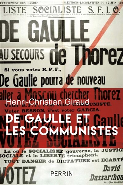 Front cover_De Gaulle et les communistes