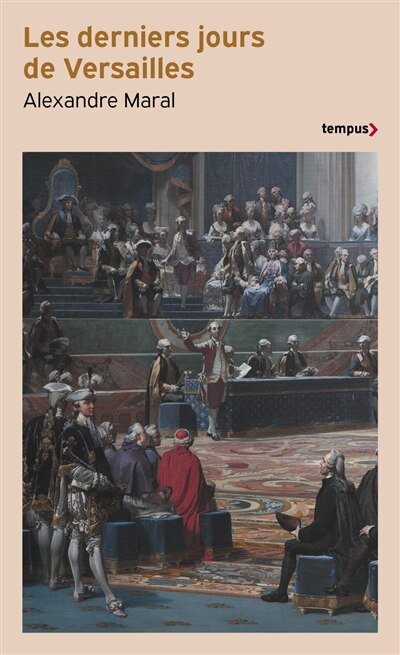 Front cover_Les derniers jours de Versailles