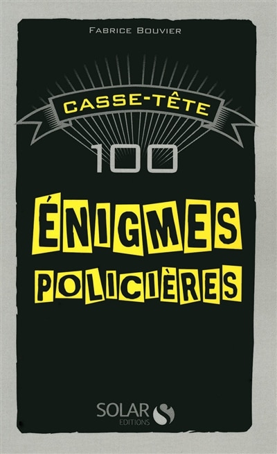 Front cover_100 énigmes policières