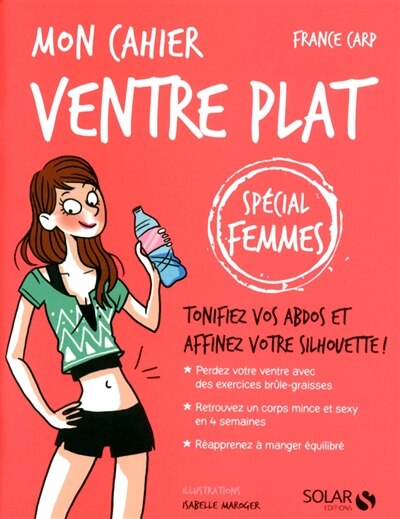 Couverture_Mon cahier ventre plat Sp&eacute;cial femmes
