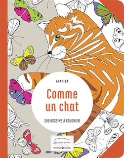 Comme un chat Les petits cahier 100 dessins à colorier