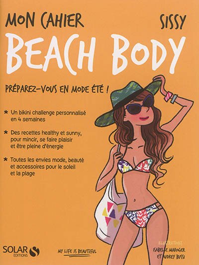 Front cover_Mon cahier beach body : préparez-vous en mode été !