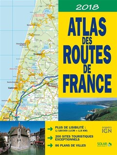 Couverture_ATLAS DES ROUTES DE FRANCE 2018
