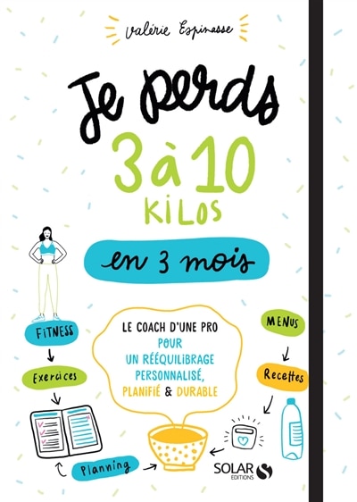 Front cover_Je perds 3 à 10 kilos en 3 mois : le coach d'une pro pour un rééquilibrage personnalisé, planifié & durable