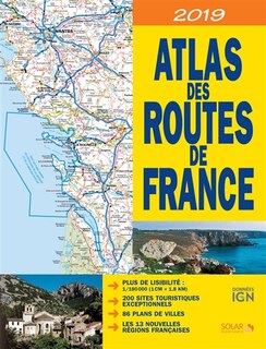 Couverture_Atlas des routes de France 2019