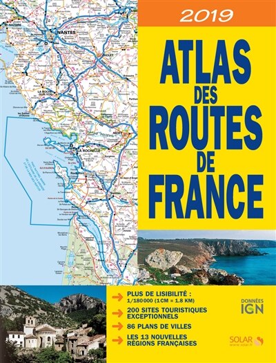 Couverture_Atlas des routes de France 2019