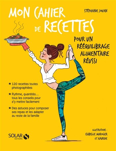 Front cover_Mon cahier de recettes pour un rééquilibrage alimentaire réussi
