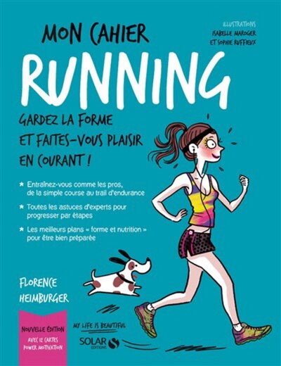 Couverture_Mon cahier running : gardez la forme et faites-vous plaisir en courant !