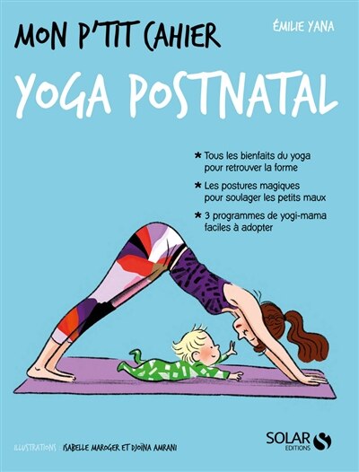 Couverture_Mon p'tit cahier yoga postnatal