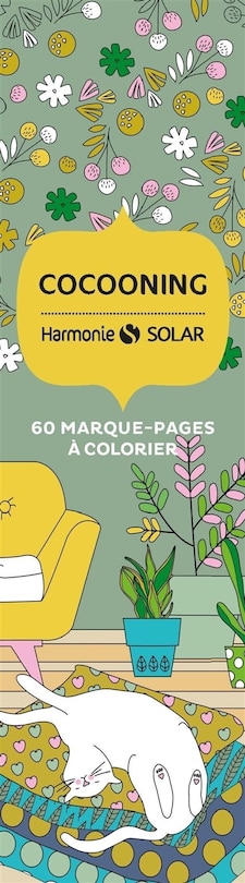 Front cover_Cocooning : 60 marque-pages à colorier