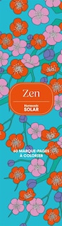 Couverture_Zen : 60 marque-pages à colorier
