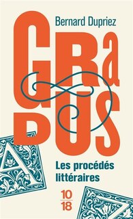 Couverture_Gradus, les procédés littéraires : dictionnaire