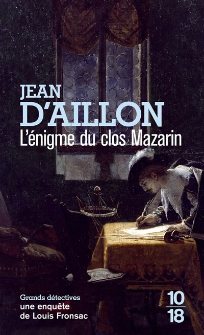 Front cover_L' énigme du clos Mazarin