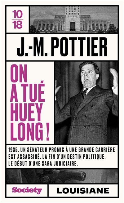 Front cover_On a tué Huey Long !