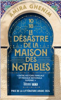 Front cover_Le désastre de la maison des notables