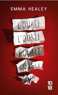 Front cover_L' oubli