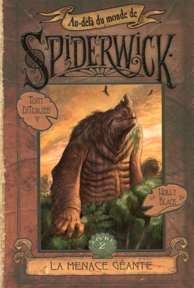 Front cover_Au-del&agrave; du monde de Spiderwick, Vol. 2