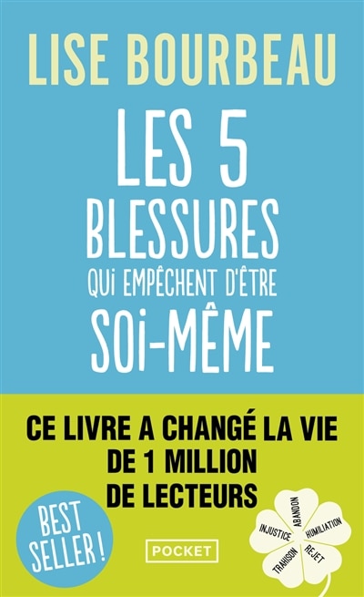 Les 5 blessures qui empêchent d'être soi-même: rejet, abandon, humiliation, trahison, injustice