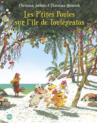 Couverture_Les p'tites poules sur l'île de Toutégratos