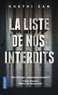 Front cover_La liste de nos interdits
