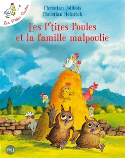 Front cover_Les p'tites poules et la famille malpoulie