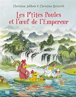Couverture_Les p'tites poules et l'oeuf de l'empereur