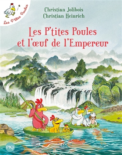 Couverture_Les p'tites poules et l'oeuf de l'empereur