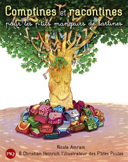 Couverture_Comptines et racontines pour les p'tits mangeurs de tartines