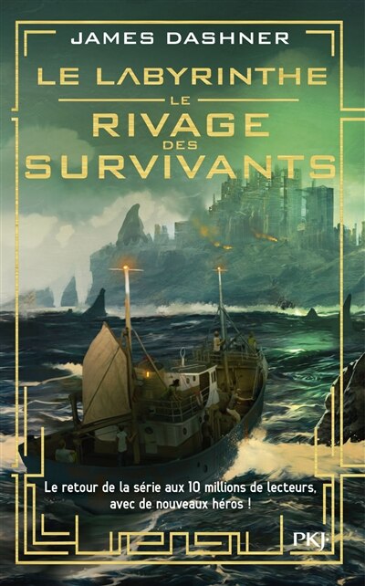 Couverture_Le labyrinthe : le rivage des survivants, Vol. 1