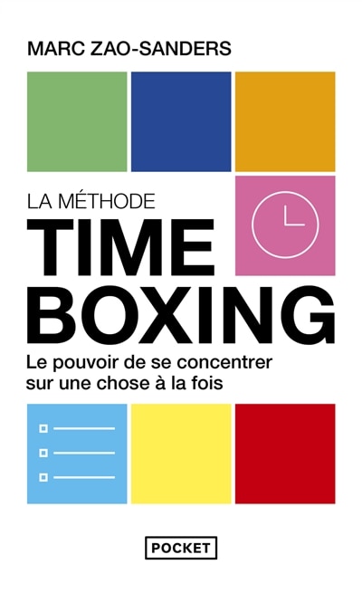 Couverture_La méthode timeboxing