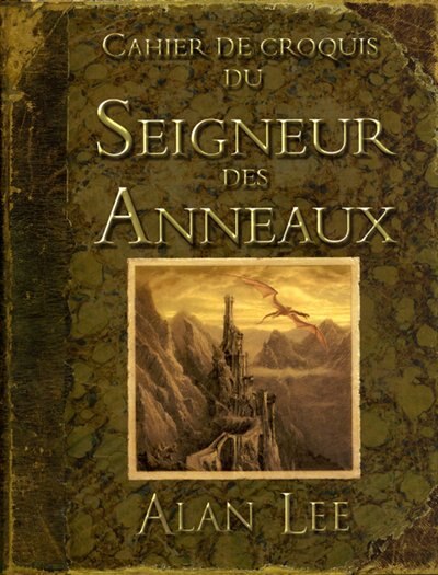 Front cover_Cahier de croquis du Seigneur des anneaux